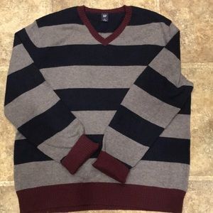 MENS GAP SWEATER STRIPED
